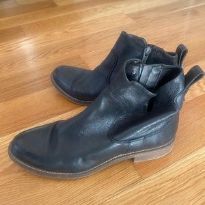 Franco Sarto Leather Booties Women’s Size 11